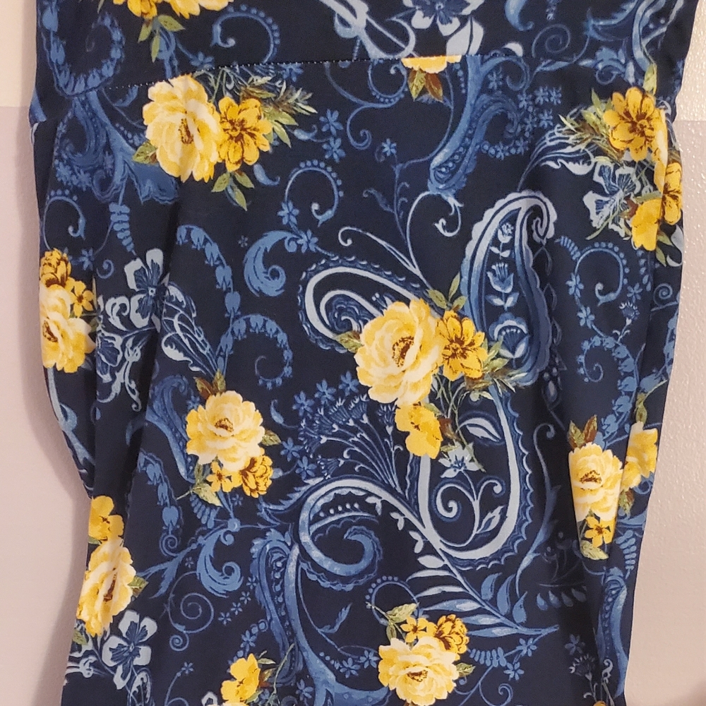 Knee length pencil skirt